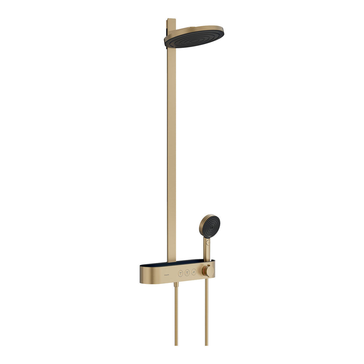 Hansgrohe Pulsify S Showerpipe 260 2jet with ShowerTablet Select 400 Brushed Bronze 24240140.jpg