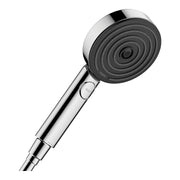 מזלף יד 105 עם 3 מצבי זרימה והפעלת Select הנס גרואה Hansgrohe Pulsify Select S Hand shower 105 3jet Activation – Chrome – מק״ט 24100000