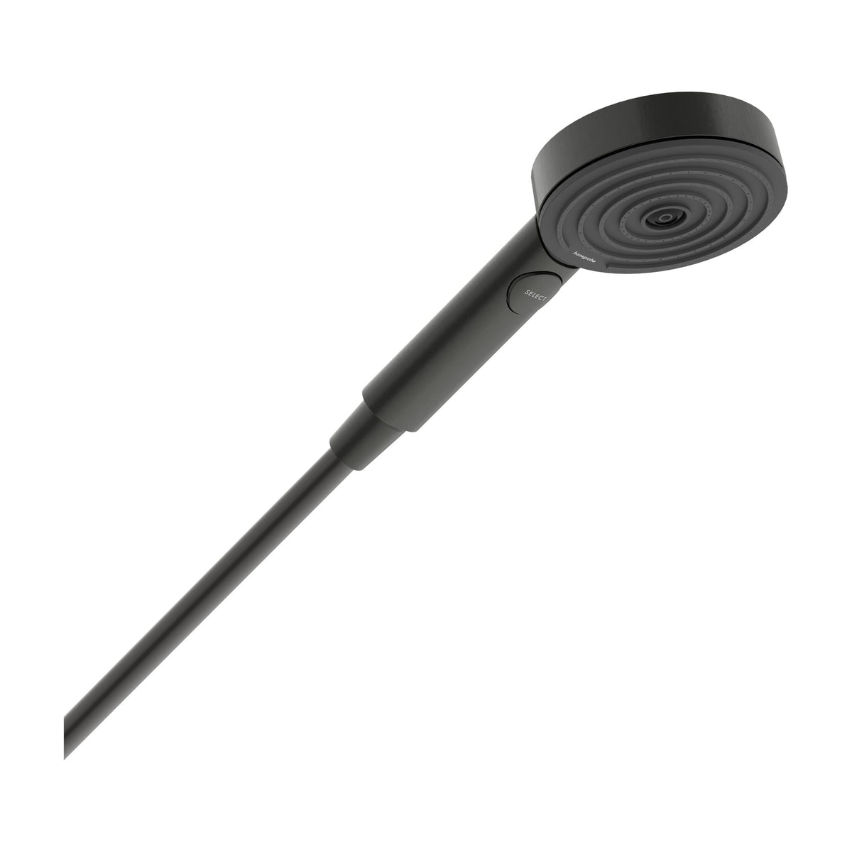 Hansgrohe-Pulsify-Select-S-Hand-shower-105-3jet-Relaxation-EcoSmart-Brushed-Black-Chrome-24111340