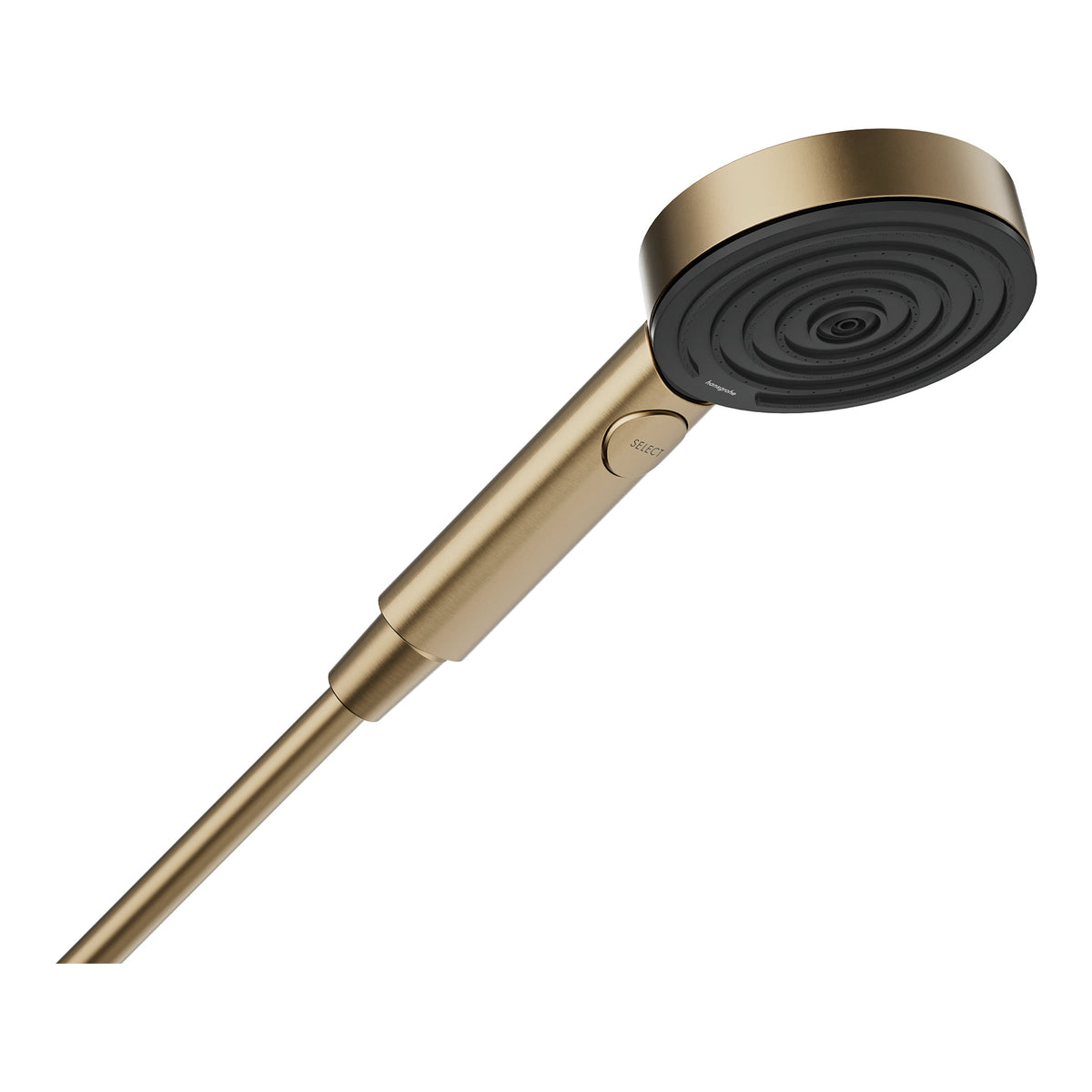 Hansgrohe Pulsify Select S Hand shower 105 3jet Relaxation EcoSmart Brushed Bronze 24111140.jpg