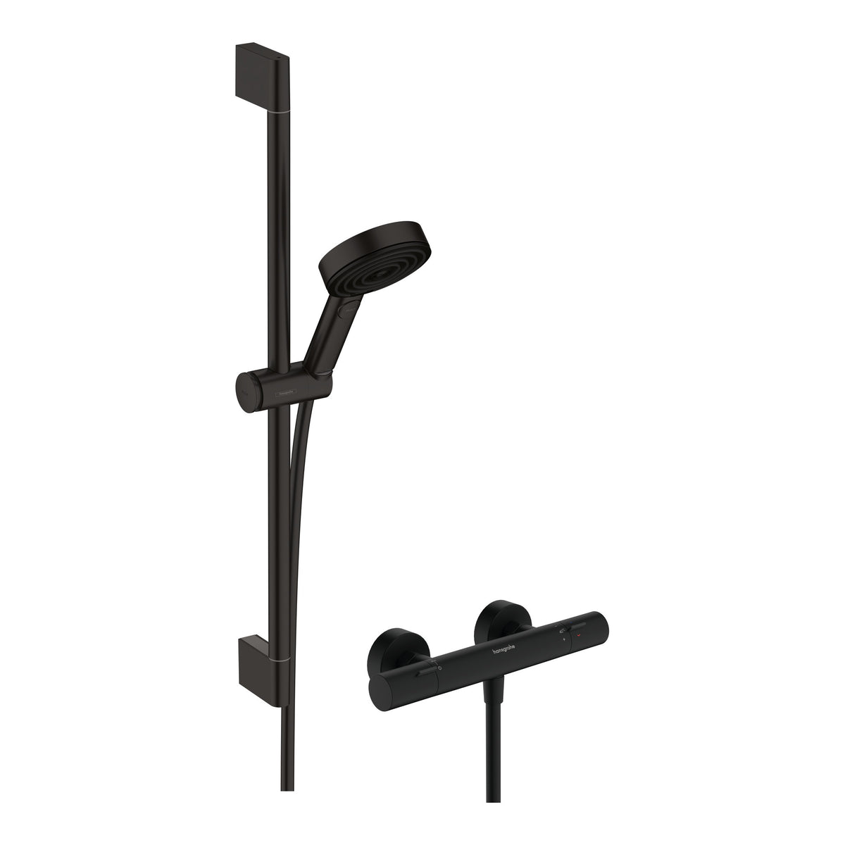 Hansgrohe Pulsify Select S Shower system 105 3jet Relaxation EcoSmart with Ecostat Fine and shower bar 65 cm Matt Black 24262670.jpg