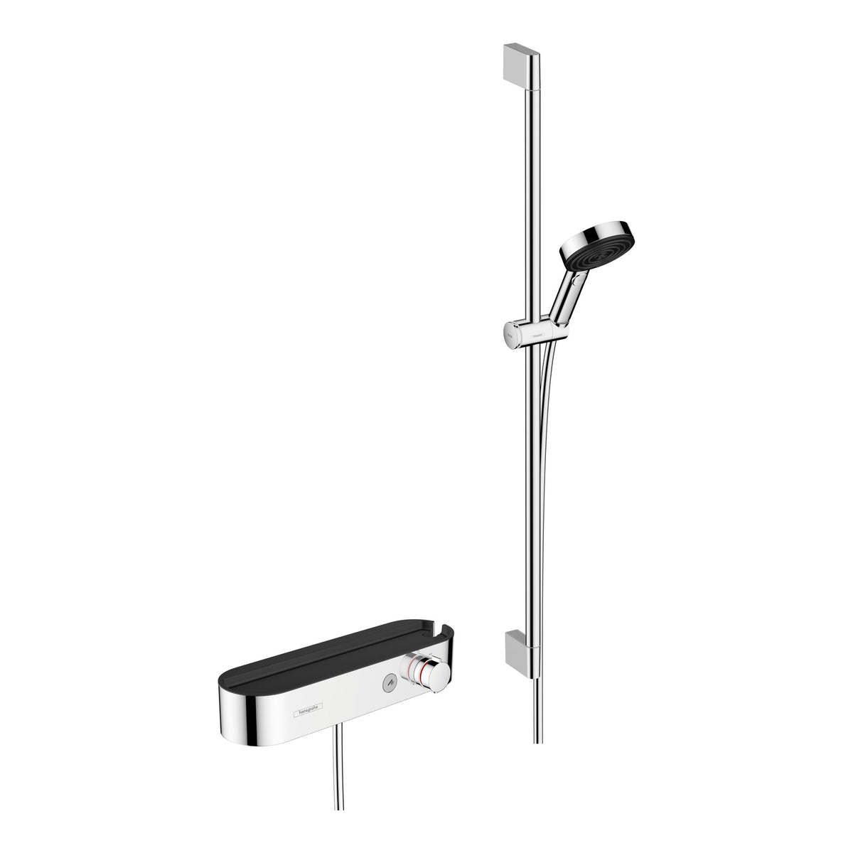 Hansgrohe Pulsify Select S Shower system 105 3jet Relaxation with ShowerTablet 400 shower bar 90 cm slider and shower hose Chrome 24270000.jpg