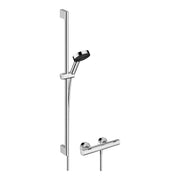 Hansgrohe Pulsify Select S Shower system105 3jet Relaxation EcoSmart with Ecostat Fine and shower bar 90 cm Chrome 24261000.jpg