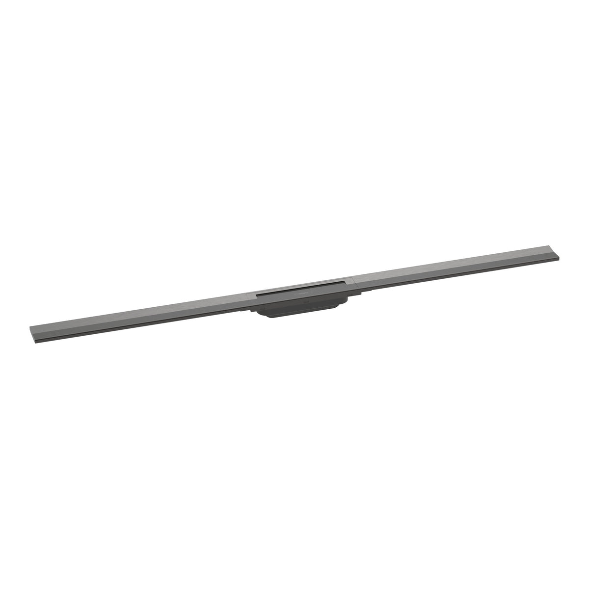 Hansgrohe RainDrain Flex Finish set shower drain 1200 cuttable Brushed Black Chrome 56047340.jpg