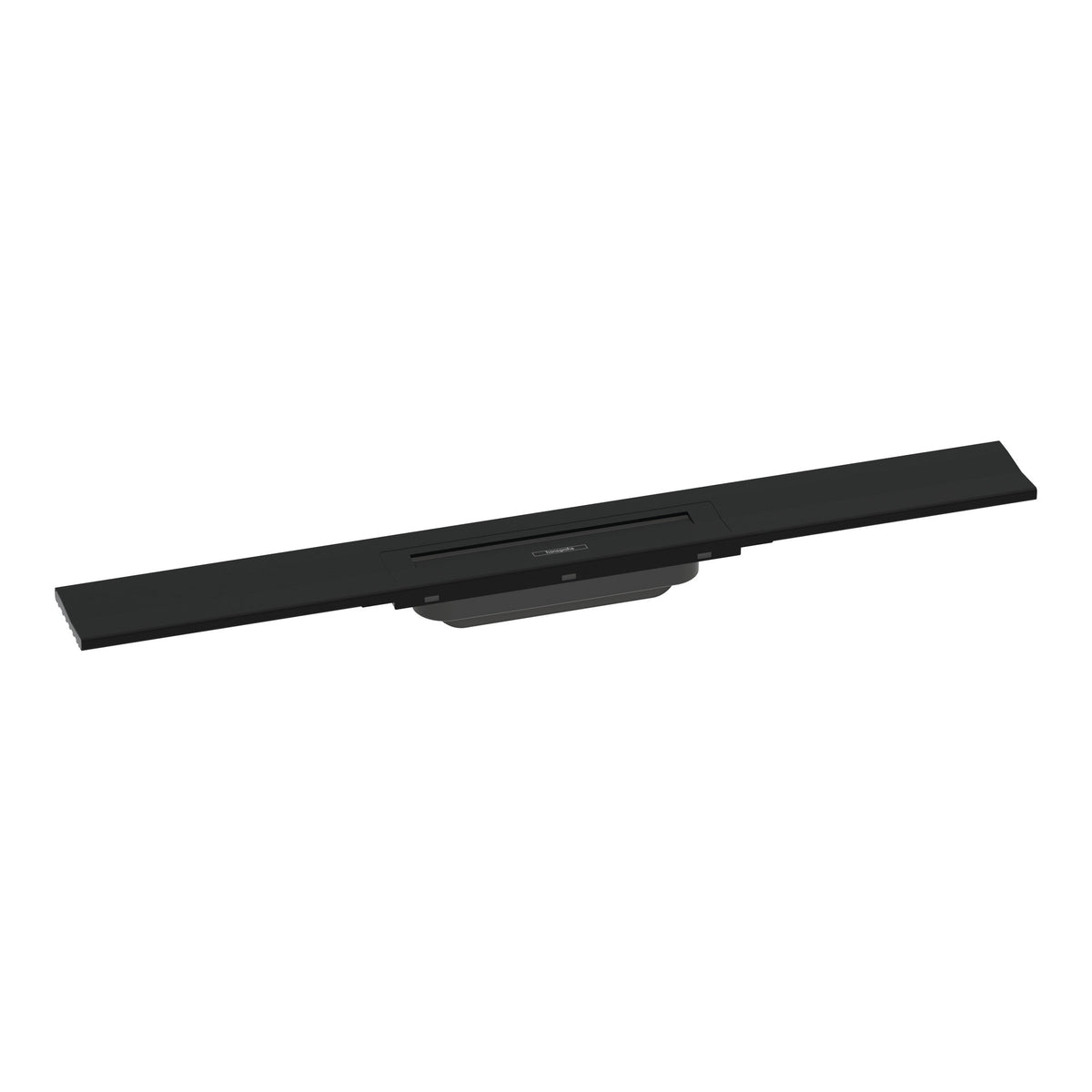 Hansgrohe RainDrain Flex Finish set shower drain 700 cuttable for wall mounting Matt Black 56050670.jpg