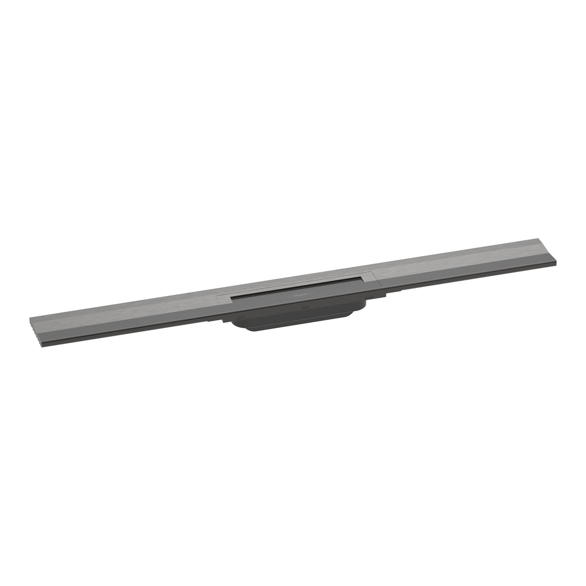 Hansgrohe RainDrain Flex Finish set shower drain 800 cuttable for wall mounting Brushed Black Chrome 56051340.jpg