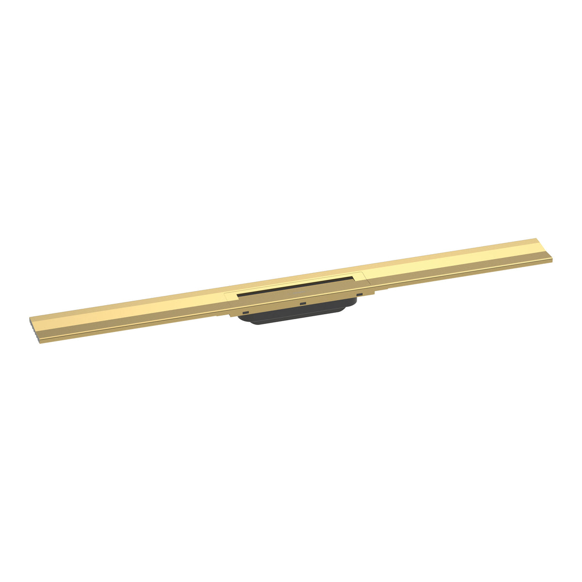 Hansgrohe RainDrain Flex Finish set shower drain 900 cuttable for wall mounting Polished Gold Optic 56052990.jpg