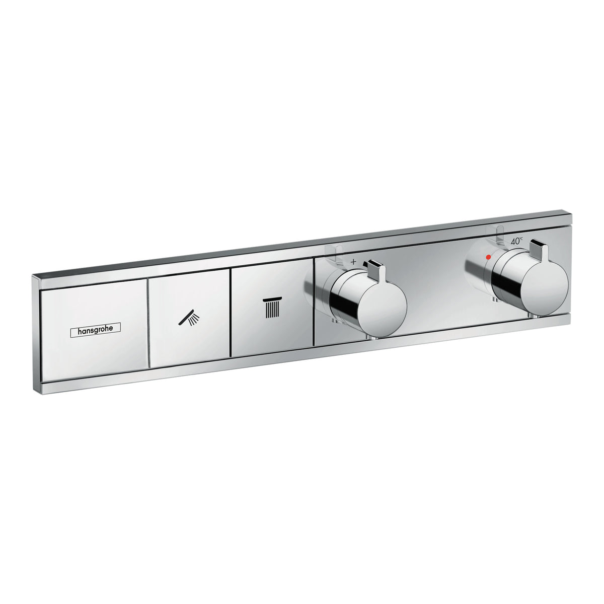 Hansgrohe RainSelect Thermostat for concealed installation for 2 functions Chrome 15380000.jpg