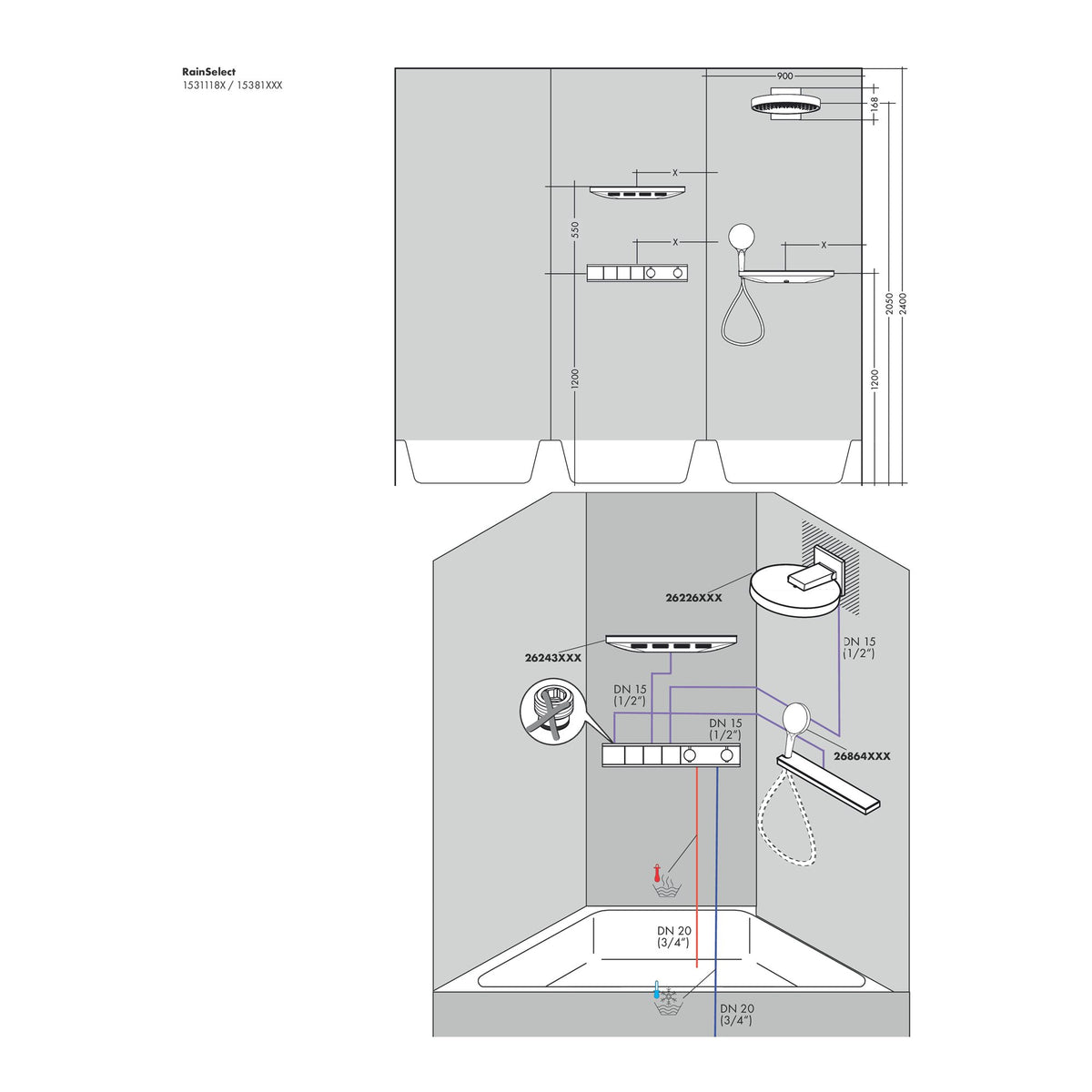 Hansgrohe-RainSelect-Thermostat-for-concealed-installation-for-3-functions-15381-technical-02