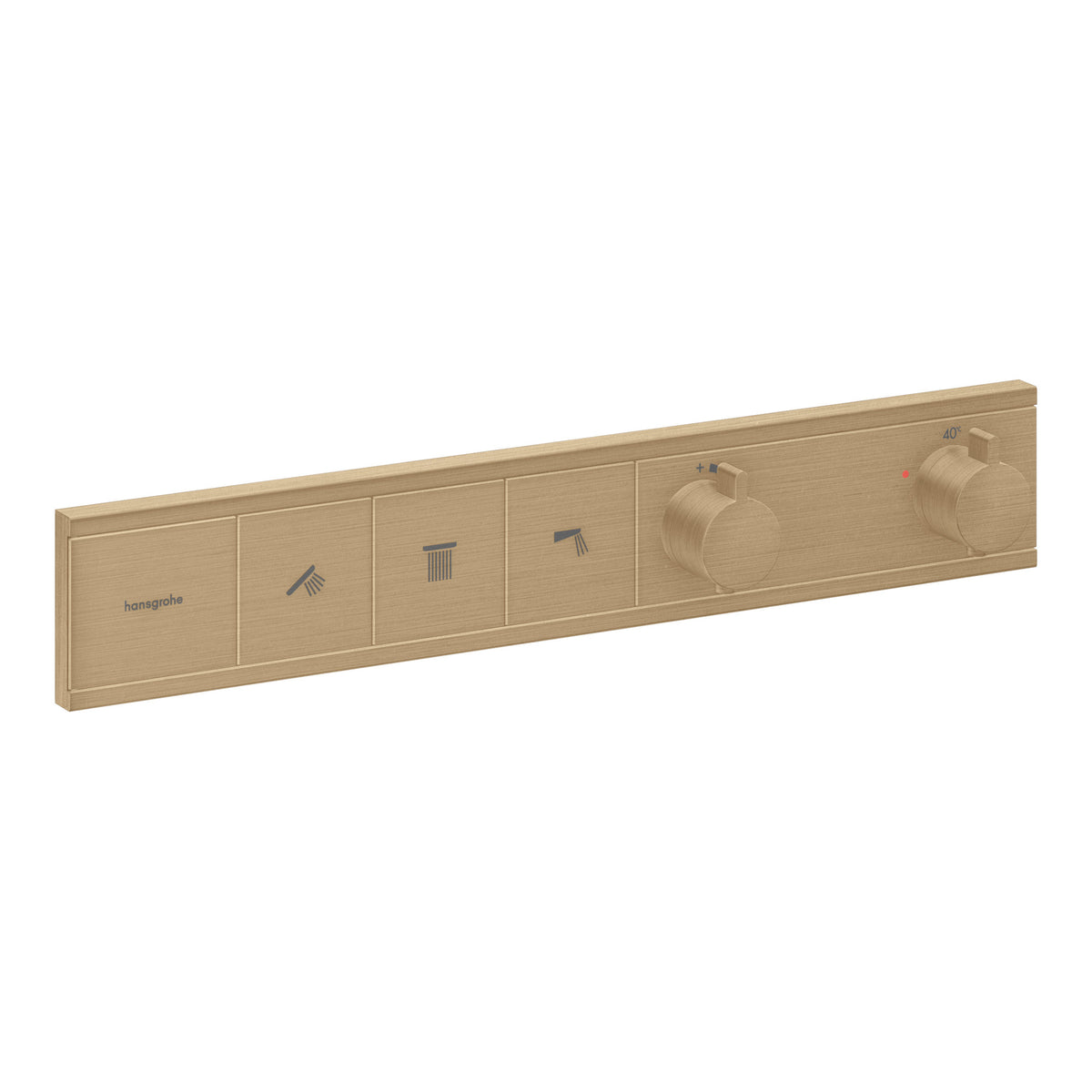 Hansgrohe RainSelect Thermostat for concealed installation for 3 functions Brushed Bronze 15381140.jpg