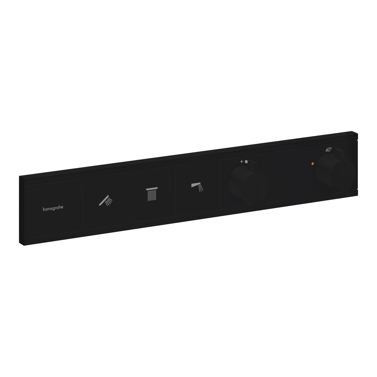 Hansgrohe RainSelect Thermostat for concealed installation for 3 functions Matt Black 15381670.jpg