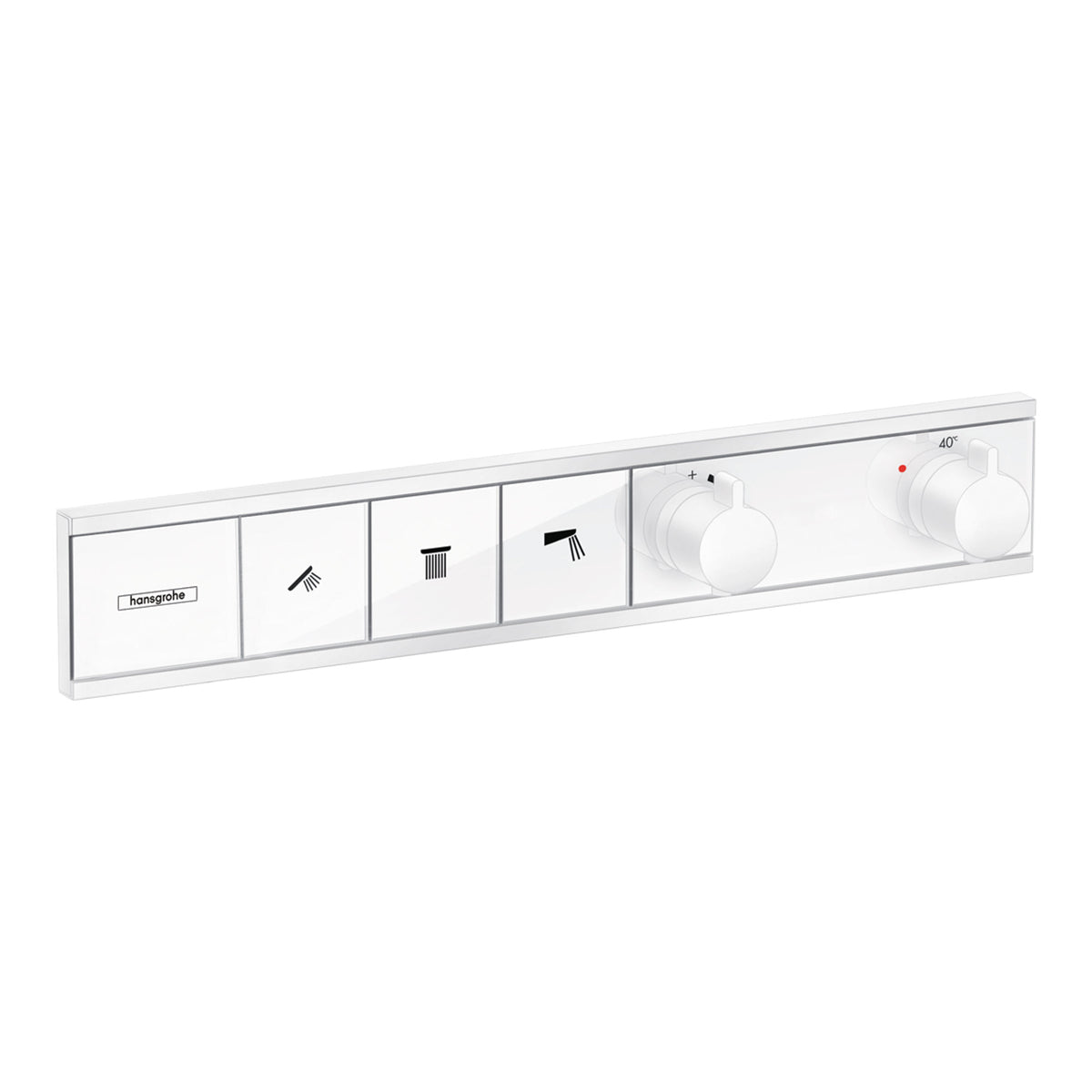 Hansgrohe RainSelect Thermostat for concealed installation for 3 functions Matt White 15381700.jpg