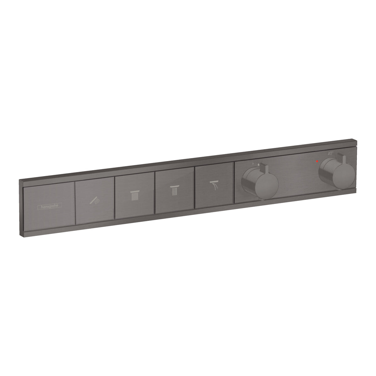 Hansgrohe RainSelect Thermostat for concealed installation for 4 functions Brushed Black Chrome 15382340.jpg