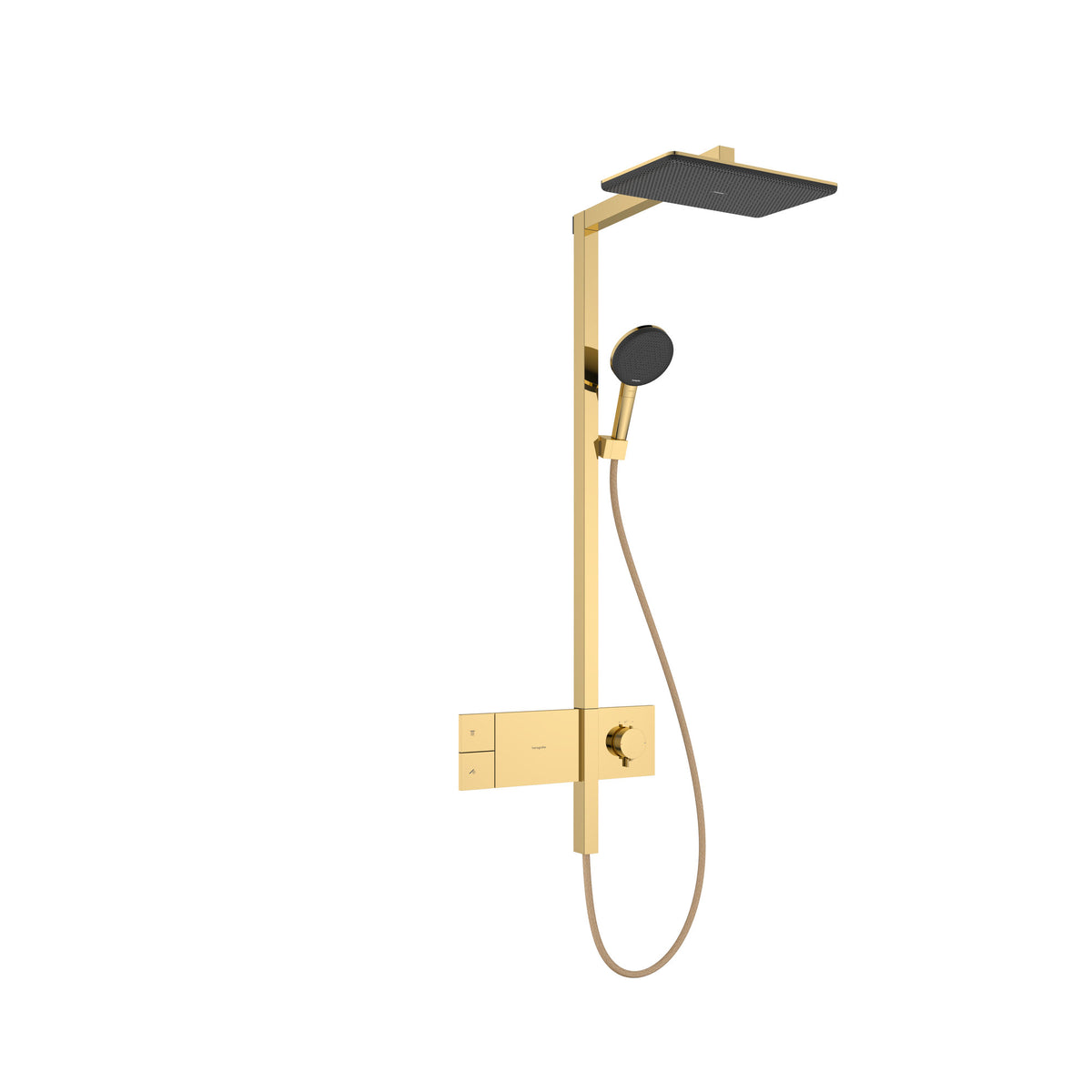 Hansgrohe Raindance Alive Q Showerpipe 210 340 1jet with ShowerSelect Comfort Polished Gold Optic 24580990.jpg
