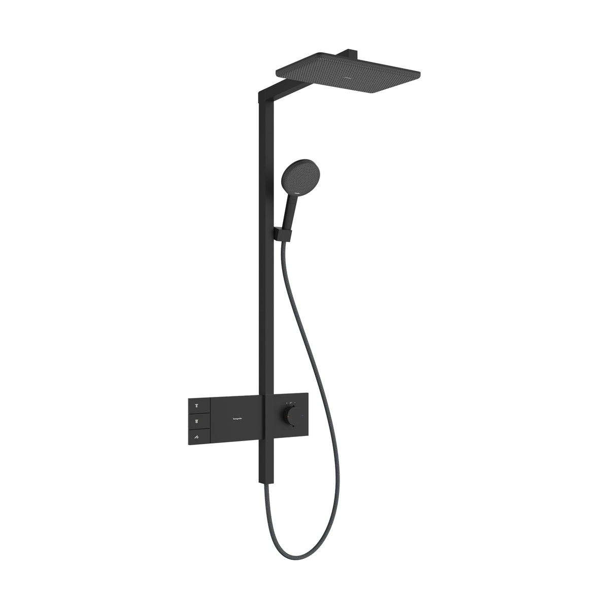 Hansgrohe-Raindance-Alive-Q-Showerpipe-210-340-2jet-EcoSmart-with-ShowerSelect-Comfort-Matt-Black-24591670
