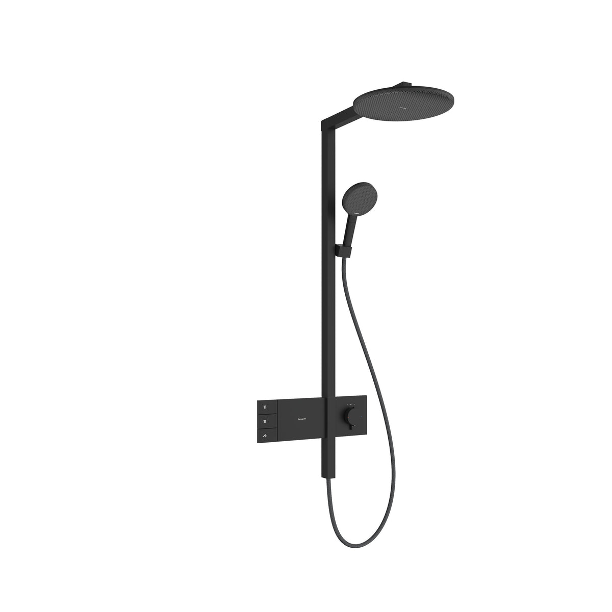 Hansgrohe Raindance Alive S Showerpipe 300 2jet with ShowerSelect Comfort thermostat Matt Black 24595670.jpg