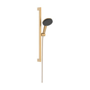 Hansgrohe-Raindance-Alive-Select-S-Shower-set-125-3jet-EcoSmart-with-shower-bar-Unica-E-Puro-65-cm-and-easy-slide-hand-shower-holder-Brushed-Bronze-24600140