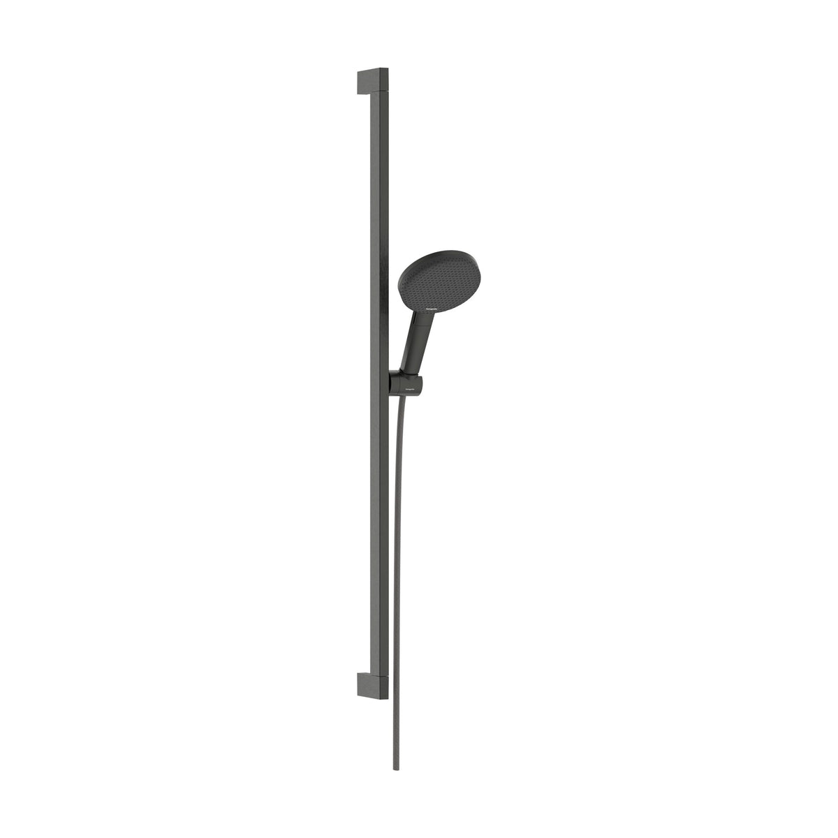 Hansgrohe-Raindance-Alive-Select-S-Shower-set-125-3jet-EcoSmart-with-shower-bar-Unica-E-Puro-90-cm-and-easy-slide-hand-shower-holder-Brushed-Black-Chrome-24601340