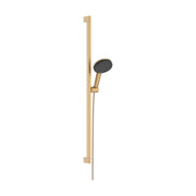 Hansgrohe-Raindance-Alive-Select-S-Shower-set-125-3jet-EcoSmart-with-shower-bar-Unica-E-Puro-90-cm-and-easy-slide-hand-shower-holder-Brushed-Bronze-24601140