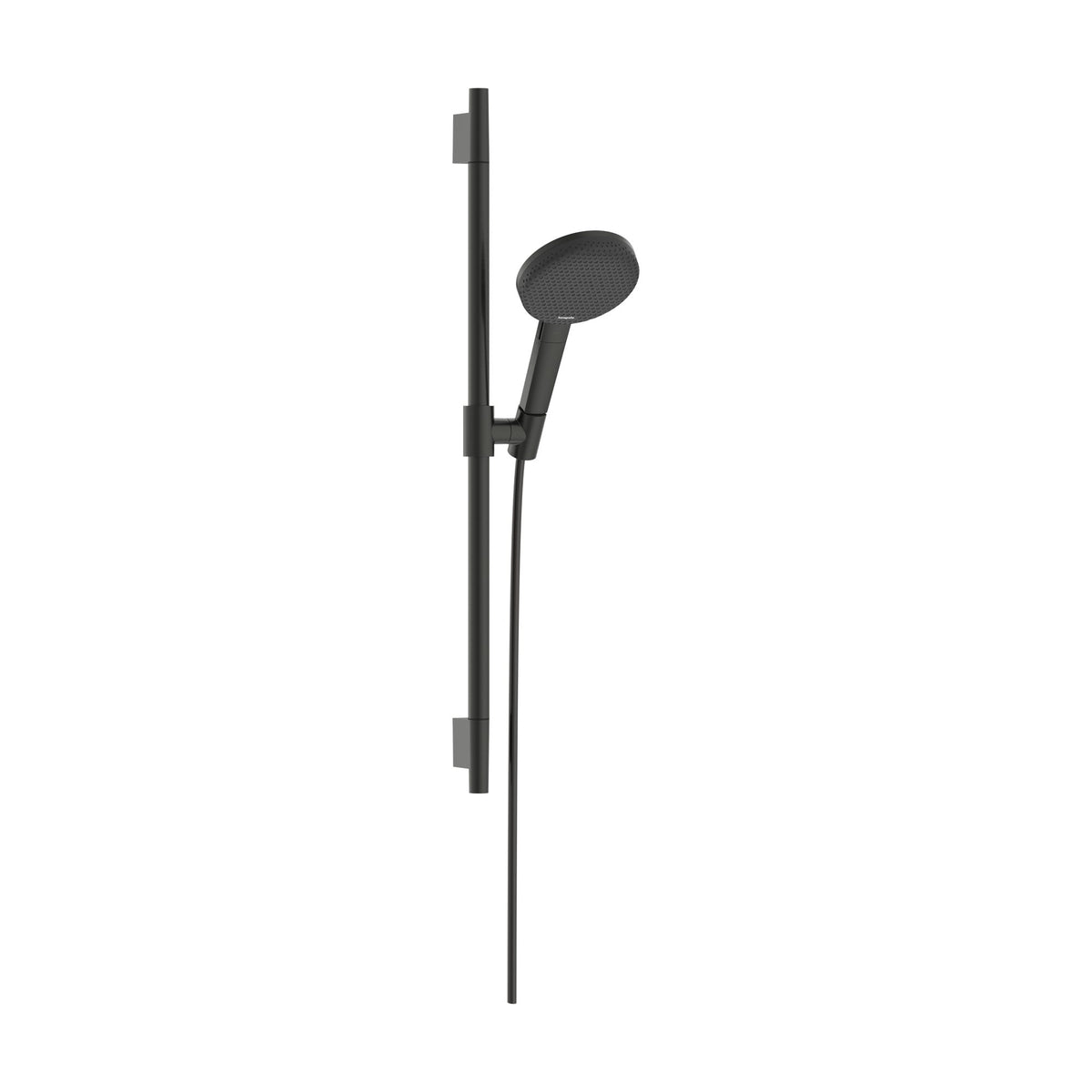Hansgrohe-Raindance-Alive-Select-S-Shower-set-125-3jet-EcoSmart-with-shower-bar-Unica-S-Puro-65-cm-Brushed-Black-Chrome-24602340