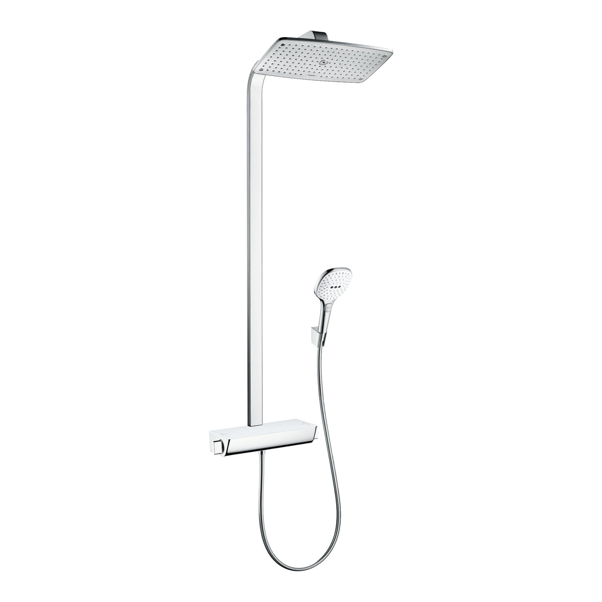 Hansgrohe Raindance E Showerpipe 360 1jet with thermostat White Chrome 27112400.jpg