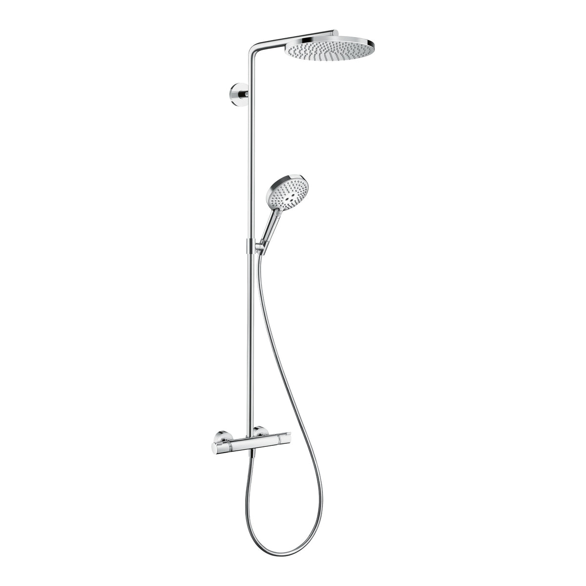Hansgrohe Raindance S Showerpipe 240 1jet PowderRain EcoSmart with thermostat Chrome 28825000.jpg