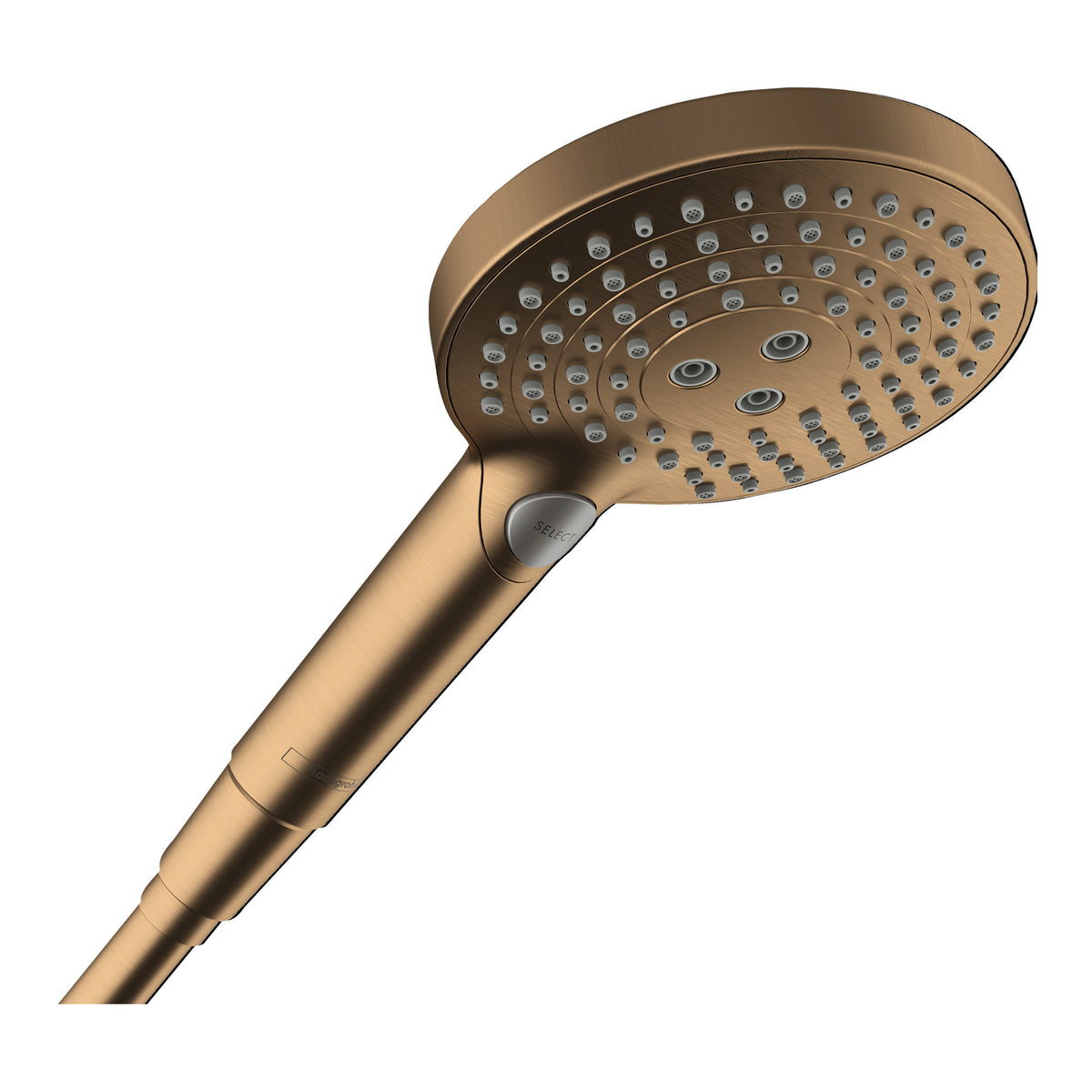 Hansgrohe Raindance Select S Hand shower 120 3jet PowderRain Brushed Bronze 26014140.jpg