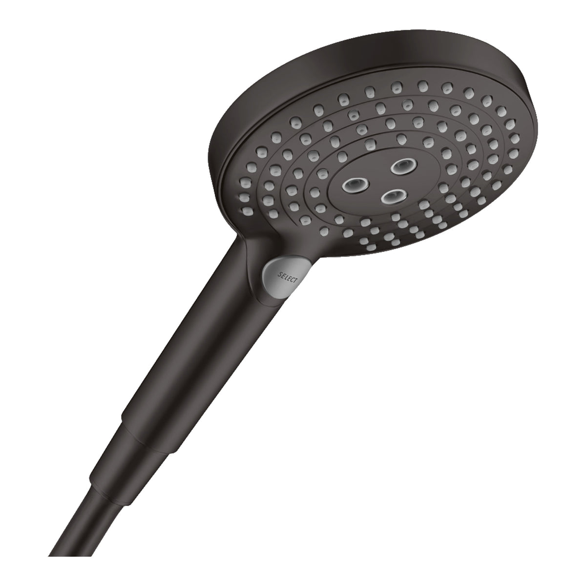 Hansgrohe Raindance Select S Hand shower 120 3jet PowderRain Matt Black 26014670.jpg