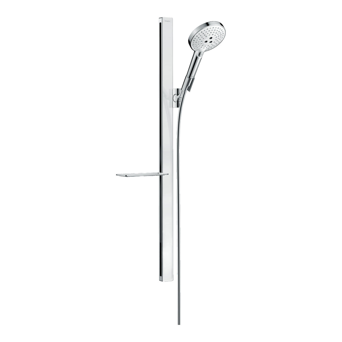 Hansgrohe Raindance Select S Shower set 120 3jet with shower bar 90 cm and shelf White Chrome 27648400.jpg