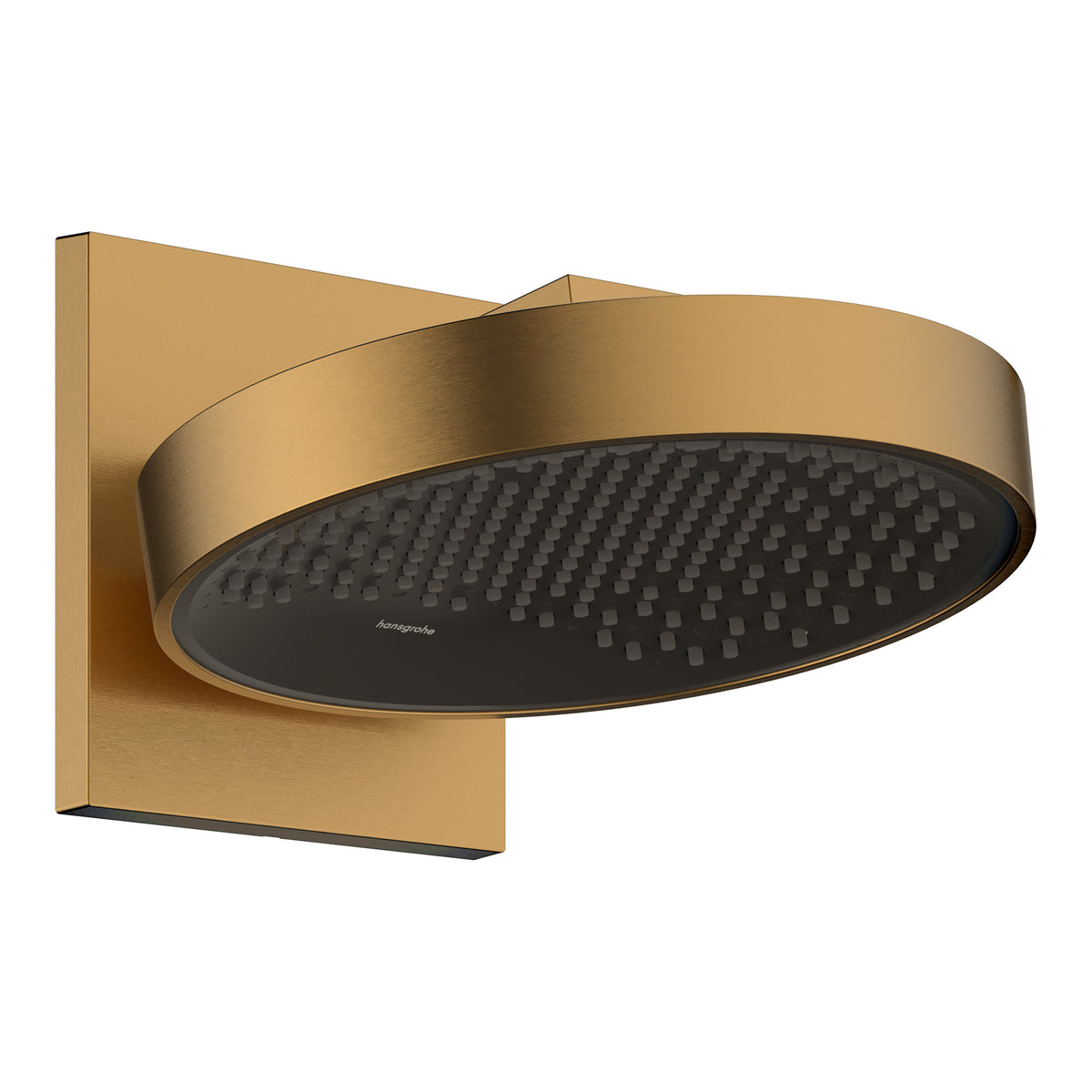 Hansgrohe Rainfinity Overhead shower 250 1jet EcoSmart with wall connector Brushed Bronze 26227140.jpg