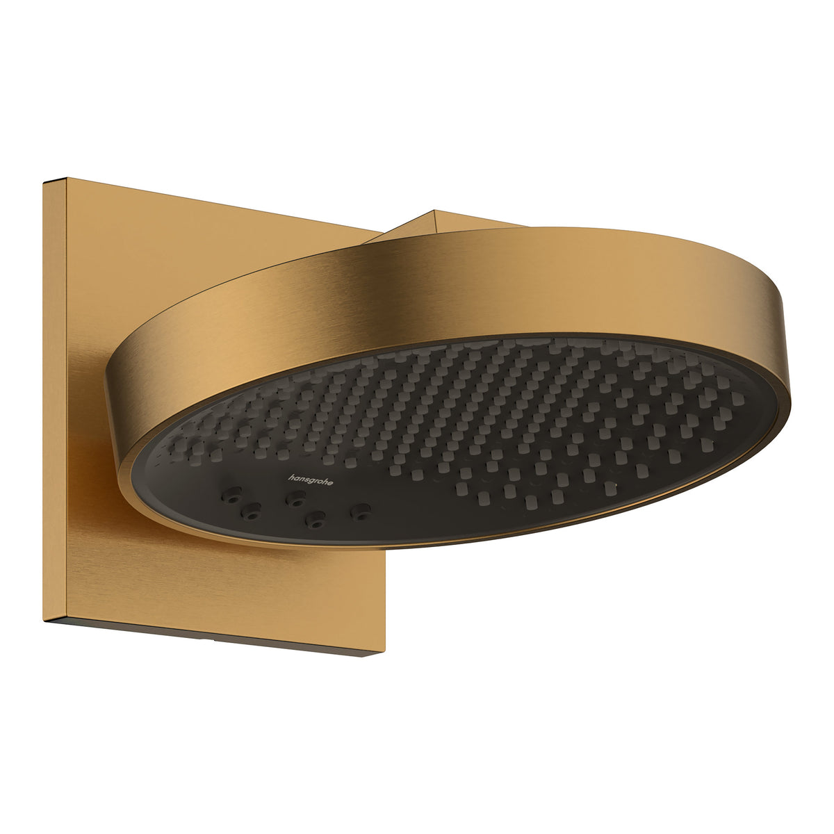 Hansgrohe Rainfinity Overhead shower 250 3jet EcoSmart with wall connector Brushed Bronze 26233140.jpg