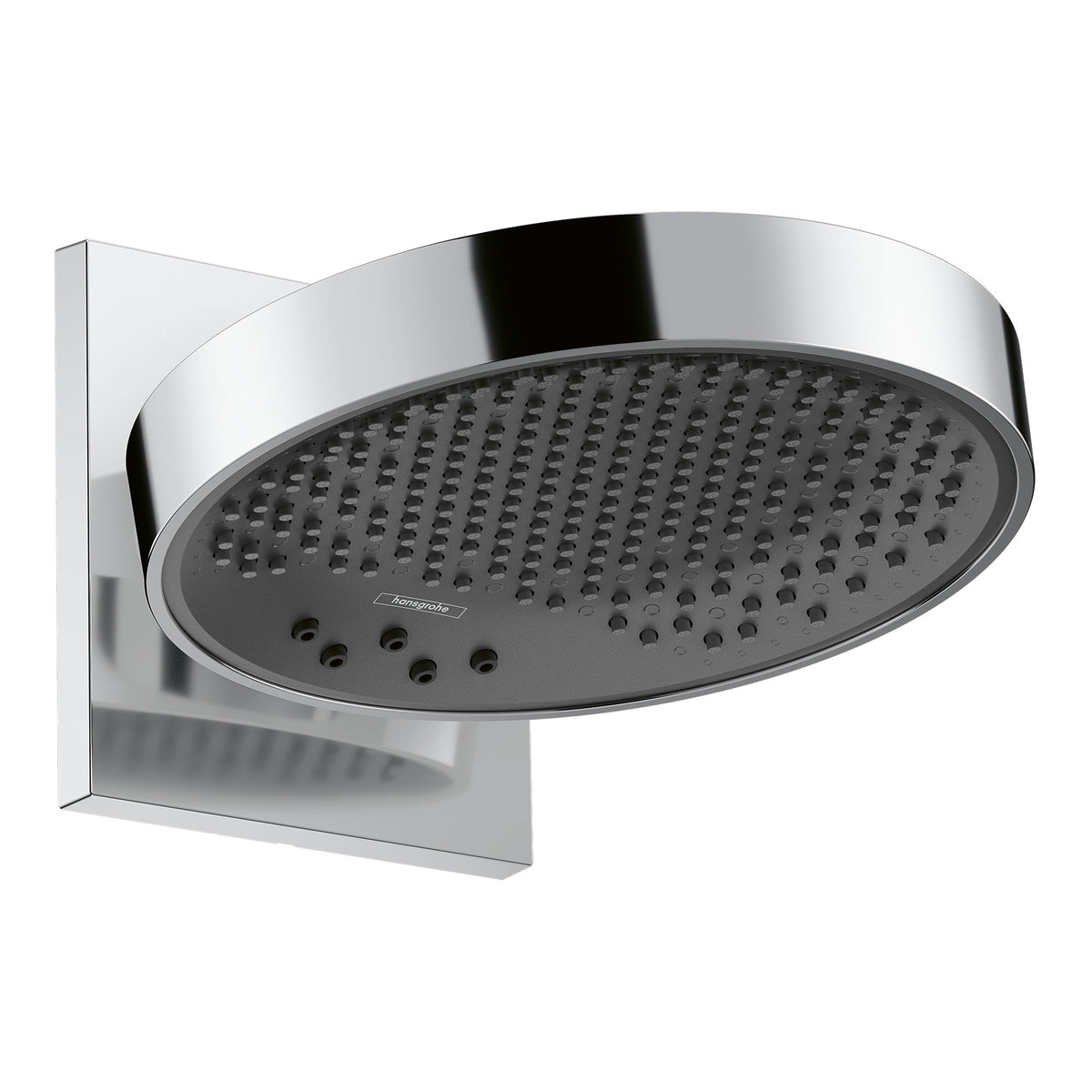 Hansgrohe Rainfinity Overhead shower 250 3jet EcoSmart with wall connector Chrome 26233000.jpg