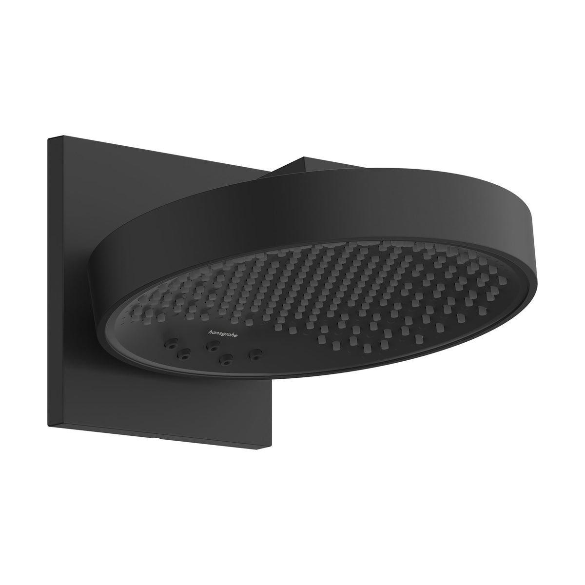 Hansgrohe-Rainfinity-Overhead-shower-250-3jet-EcoSmart-with-wall-connector-Matt-Black-26233670