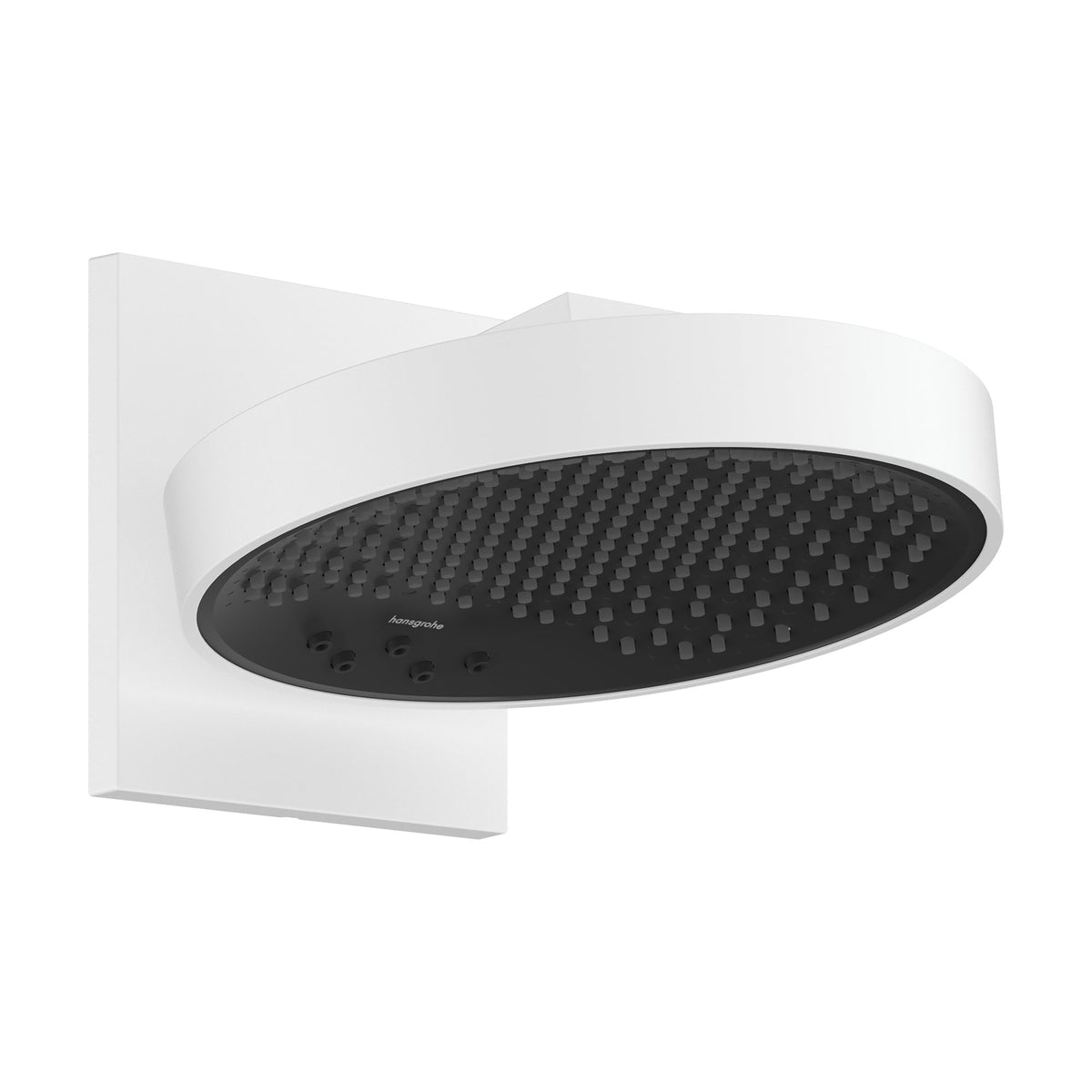 Hansgrohe-Rainfinity-Overhead-shower-250-3jet-EcoSmart-with-wall-connector-Matt-White-26233700