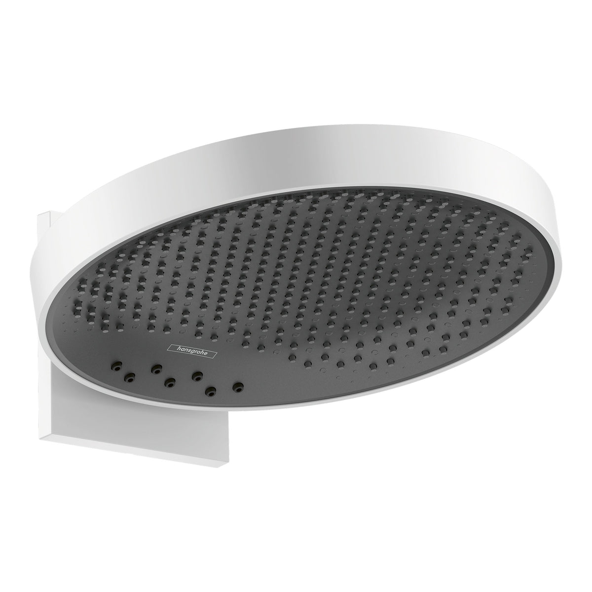 Hansgrohe Rainfinity Overhead shower 360 3jet with wall connector Matt White 26234700.jpg