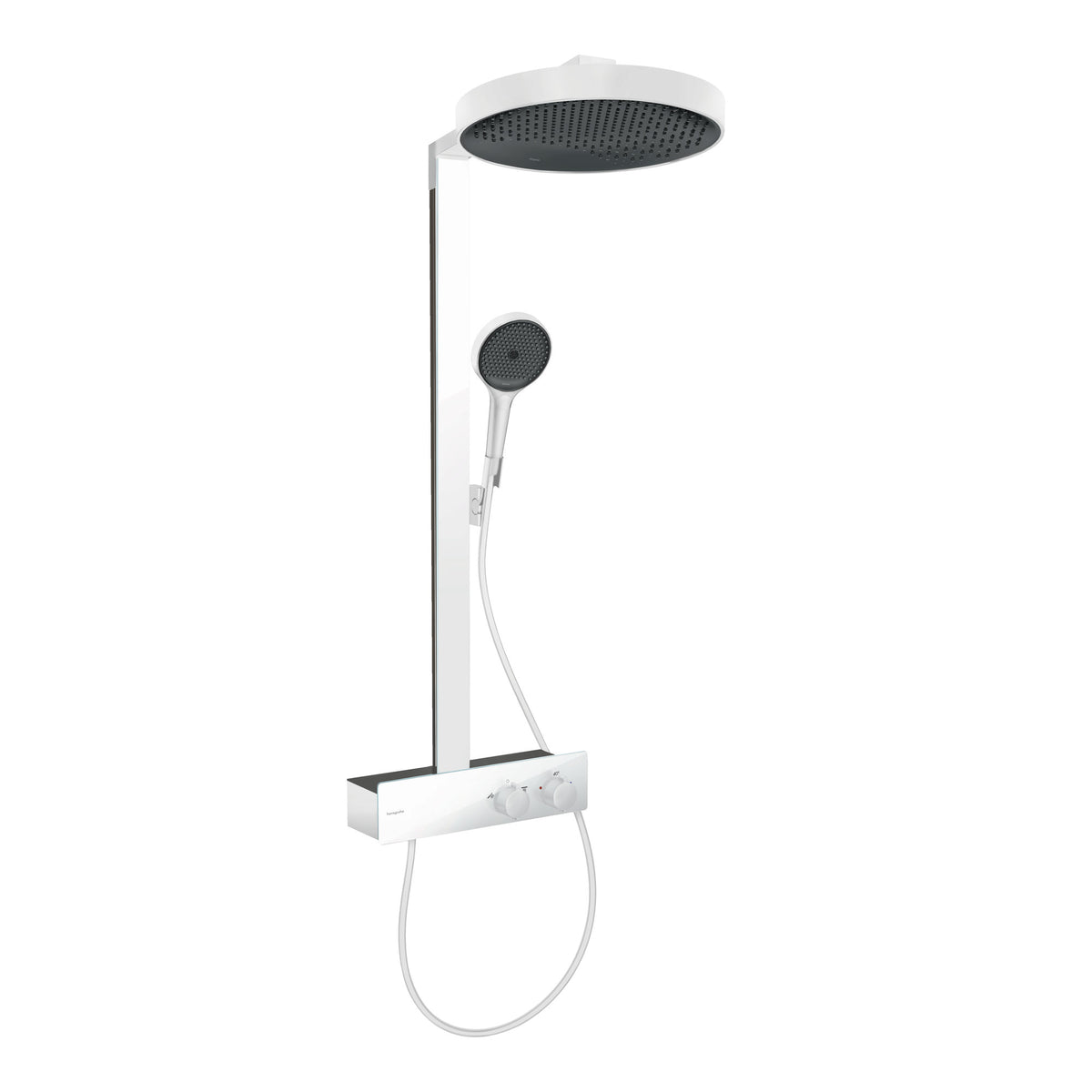 Hansgrohe Rainfinity Showerpipe 360 1jet with ShowerTablet 350 Matt White 26853700.jpg