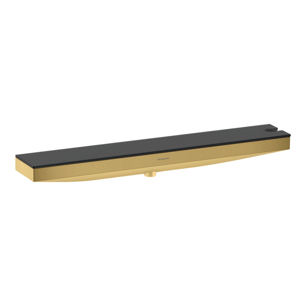 Hansgrohe Rainfinity Wall outlet Porter 500 with shower holder right and shower shelf Polished Gold Optic 26858990.jpg