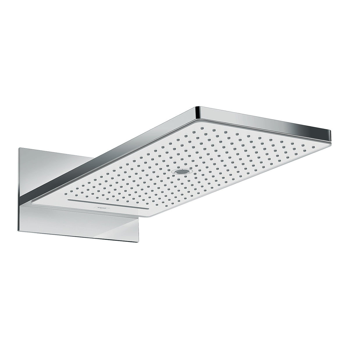 Hansgrohe Rainmaker Select Overhead shower 580 3jet EcoSmart with wall connector White Chrome 24011400.jpg