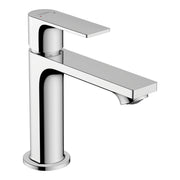 Hansgrohe Rebris E Single lever basin mixer 110 with pop up waste set Chrome 72557000