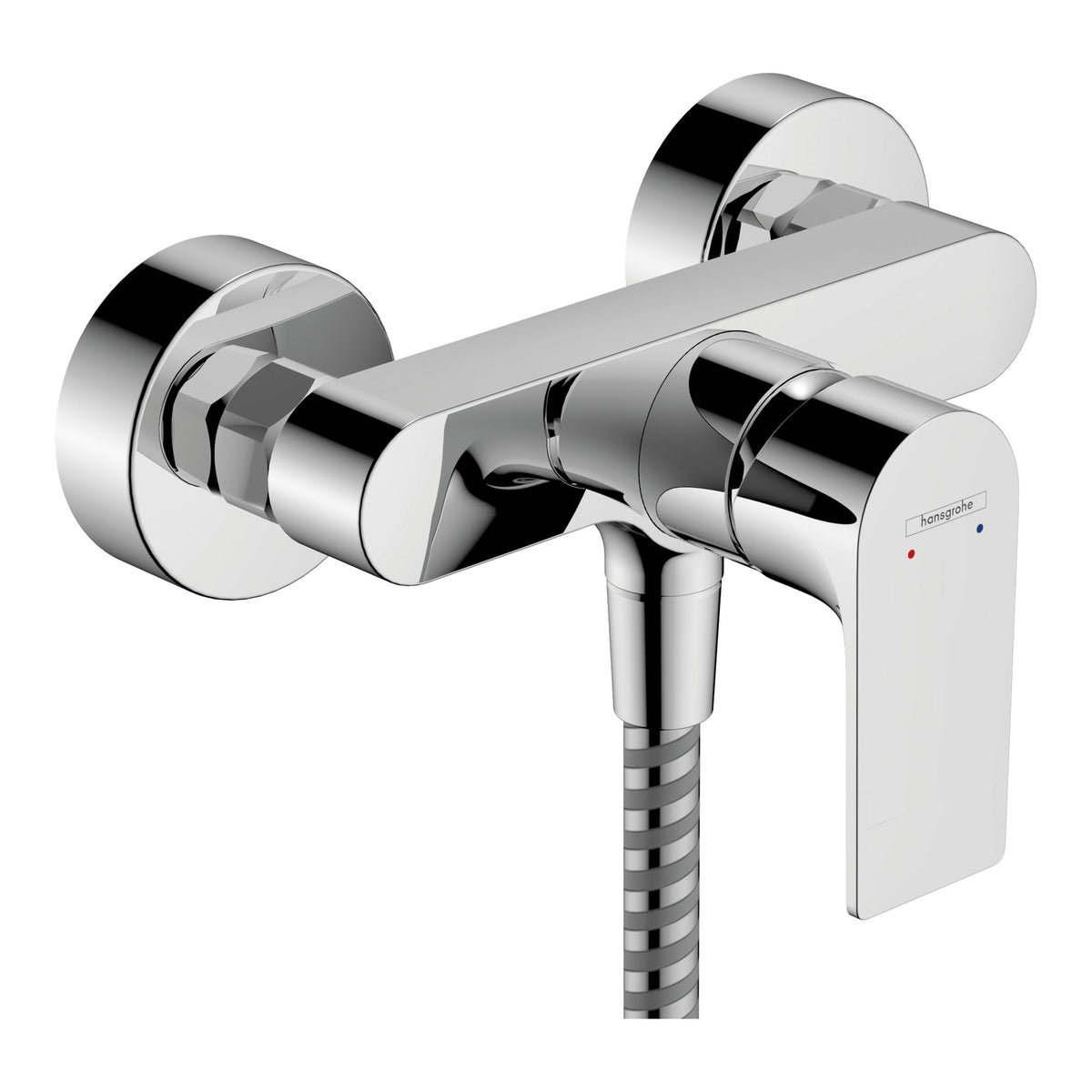 Hansgrohe Rebris E Single lever shower mixer for exposed installation Chrome 72650000