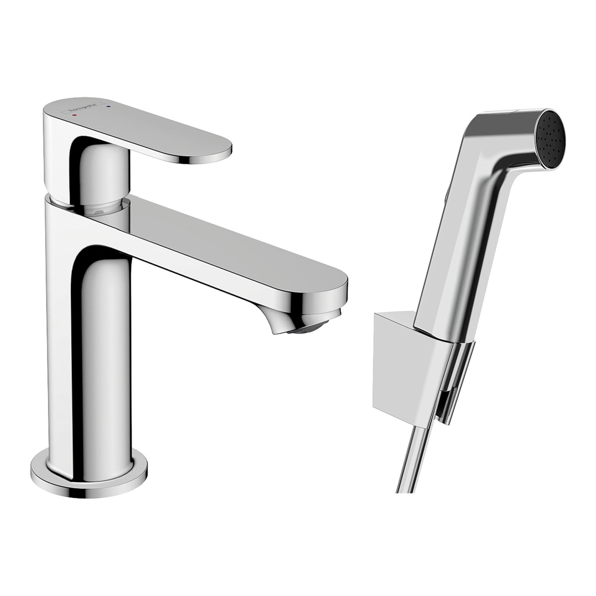 Hansgrohe-Rebris-S-Single-lever-basin-mixer-110-with-bidette-hand-shower-and-shower-hose-160-cm-without-waste-set-Chrome-72215000