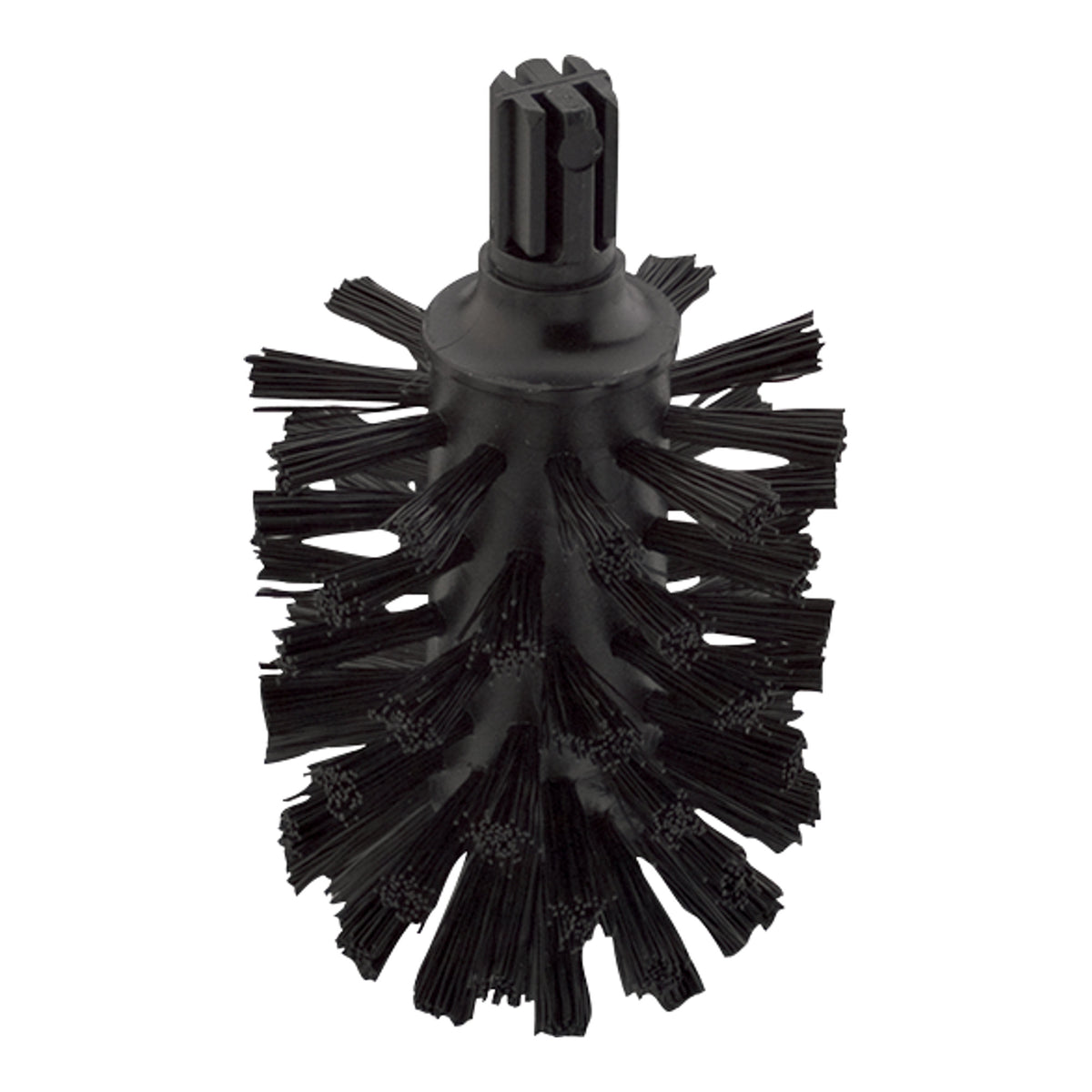 Hansgrohe Replacement toilet brush without stick Black 40068000.jpg