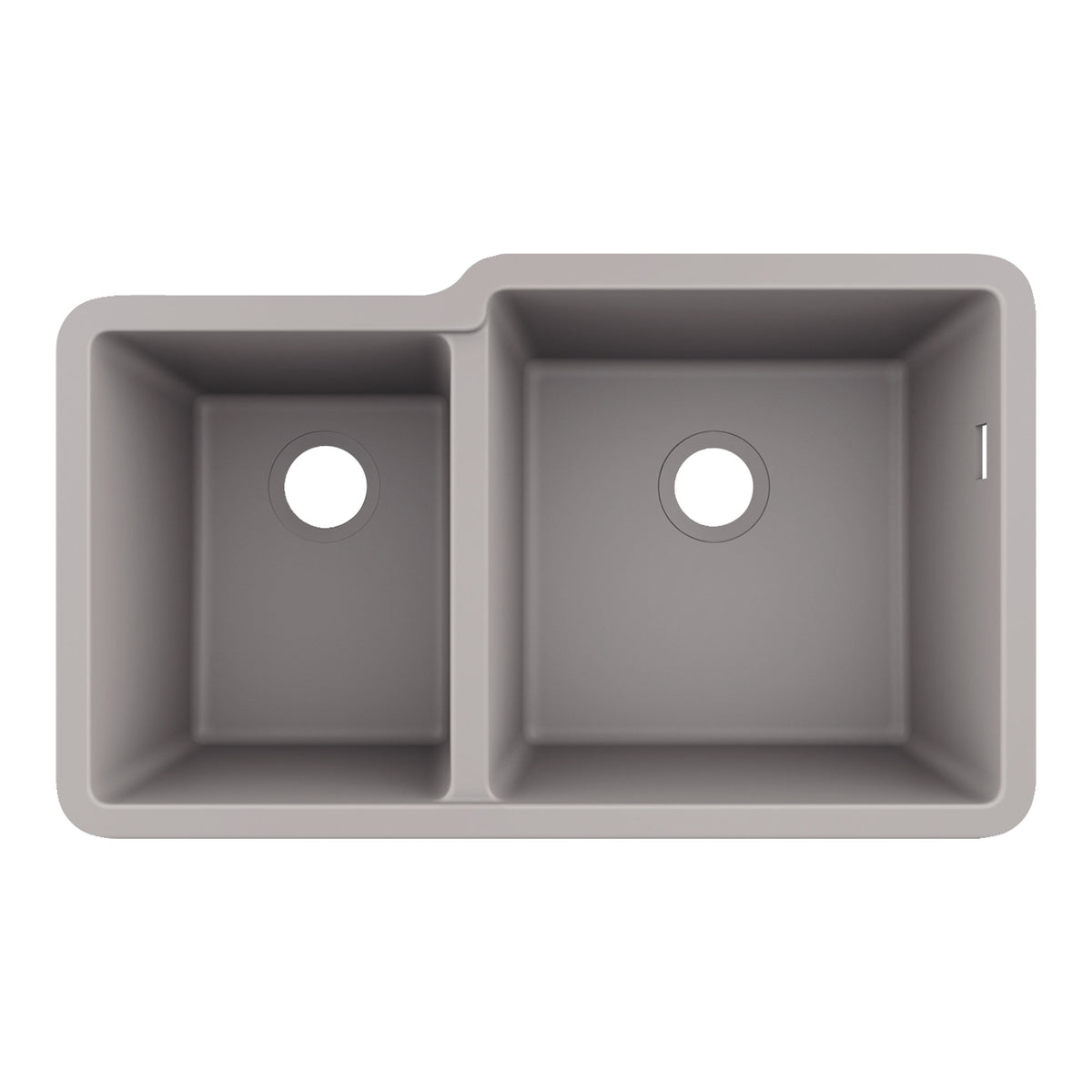 Hansgrohe S51 S510 U760 Under mount sink 305 435 Concretegrey 43436380.jpg