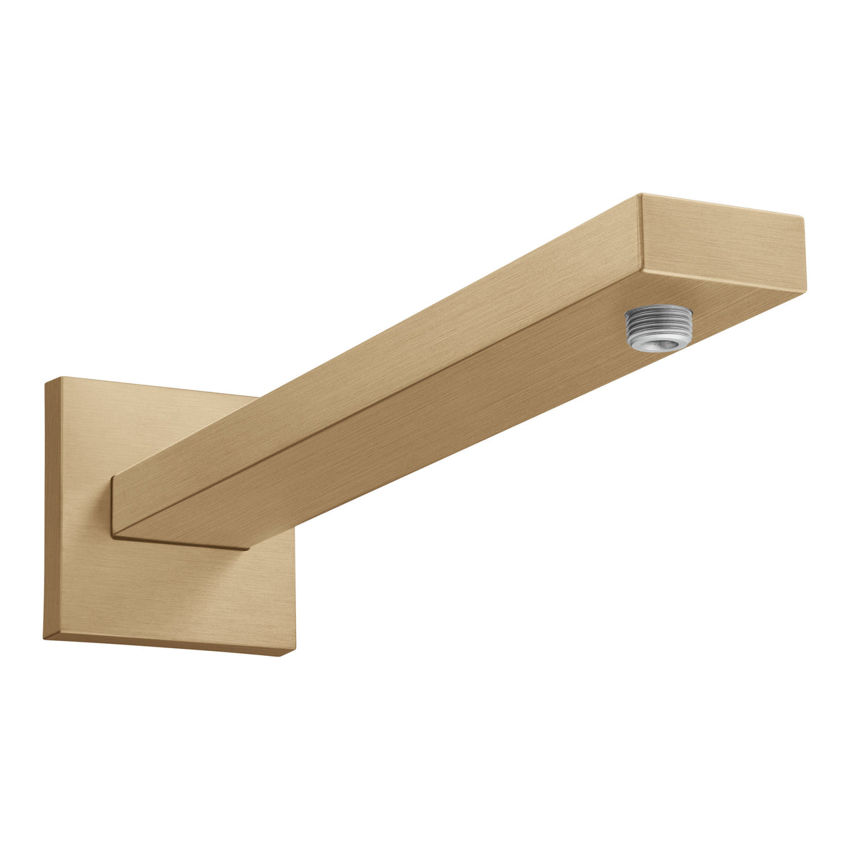 Hansgrohe Shower arm E 39 cm with rectangular shaft Brushed Bronze 27694140.jpg