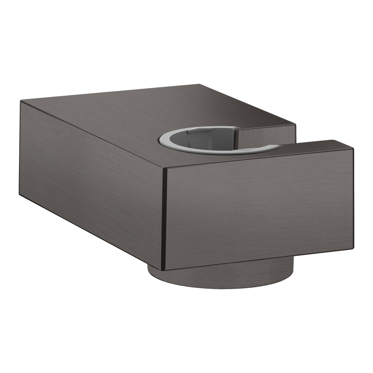 Hansgrohe Shower holder Porter E Brushed Black Chrome 28387340.jpg