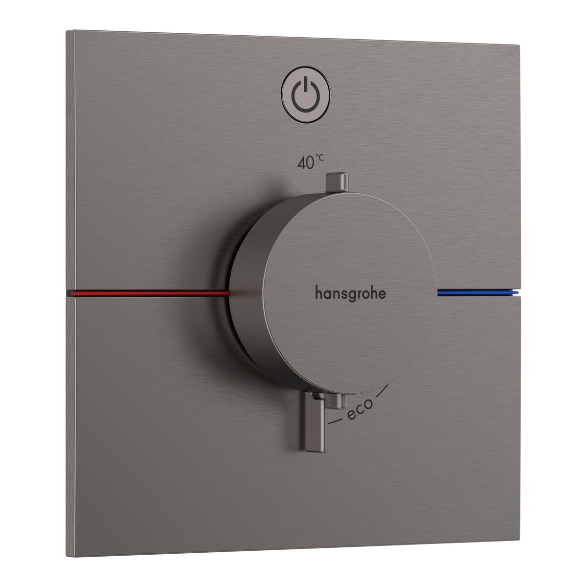 Hansgrohe ShowerSelect Comfort E Thermostat for concealed installation for 1 function Brushed Black Chrome 15571340.jpg