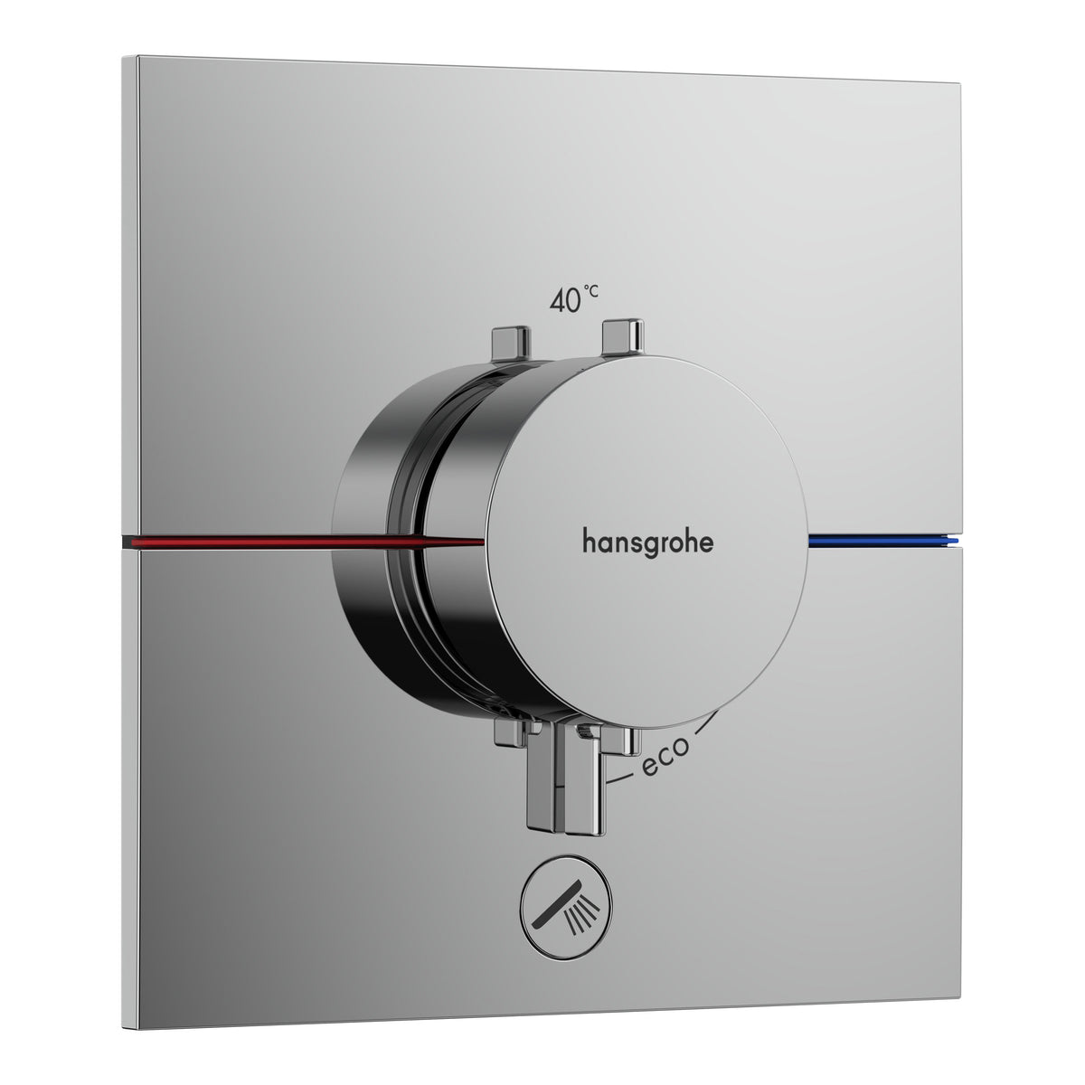 Hansgrohe ShowerSelect Comfort E Thermostat for concealed installation for 1 function and additional outlet Chrome 15575000.jpg