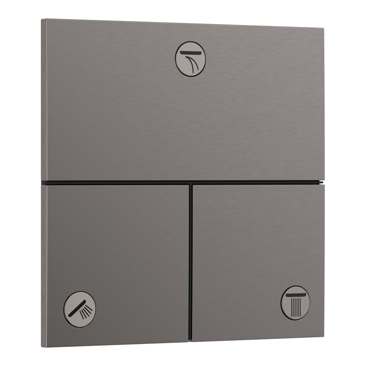 Hansgrohe ShowerSelect Comfort E Valve for concealed installation for 3 functions Brushed Black Chrome 15573340.jpg