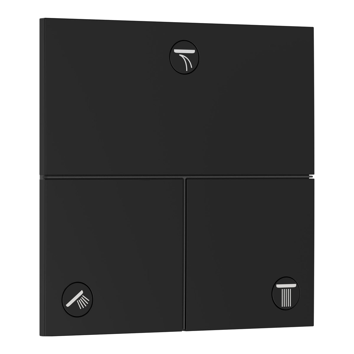 Hansgrohe ShowerSelect Comfort E Valve for concealed installation for 3 functions Matt Black 15573670.jpg