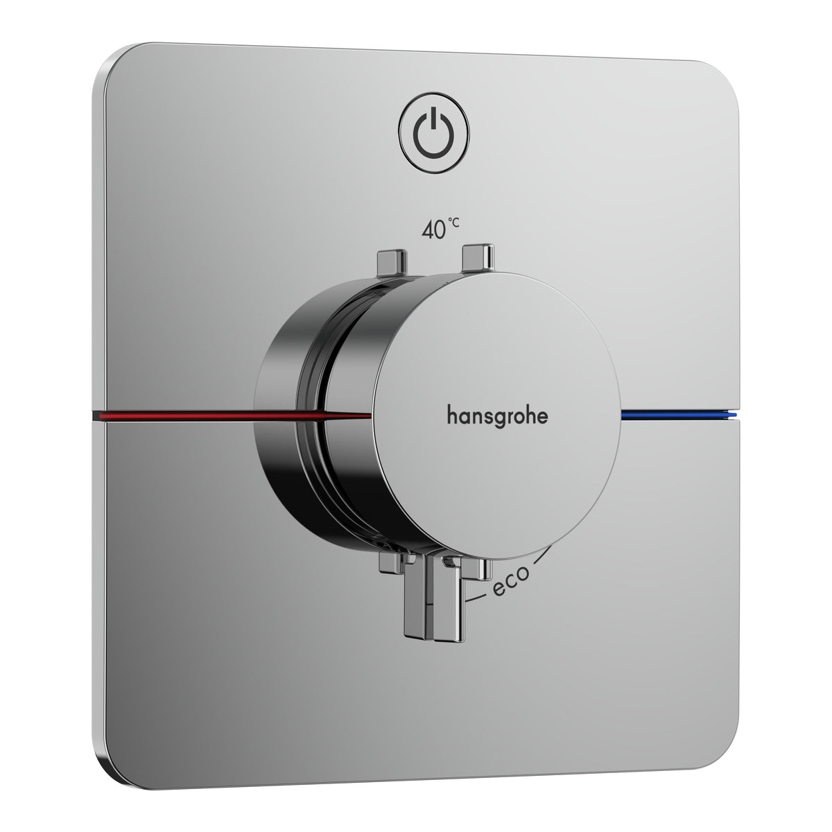 Hansgrohe ShowerSelect Comfort Q Thermostat for concealed installation for 1 function Chrome 15581000.jpg